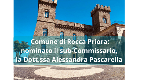Nomina sub-Commissario Prefettizio Nomina sub-Commissario Prefettizio