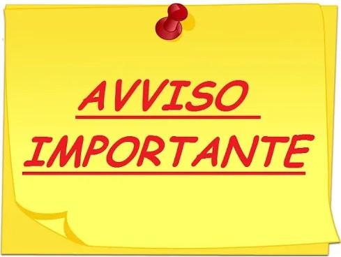 avviso importante 1